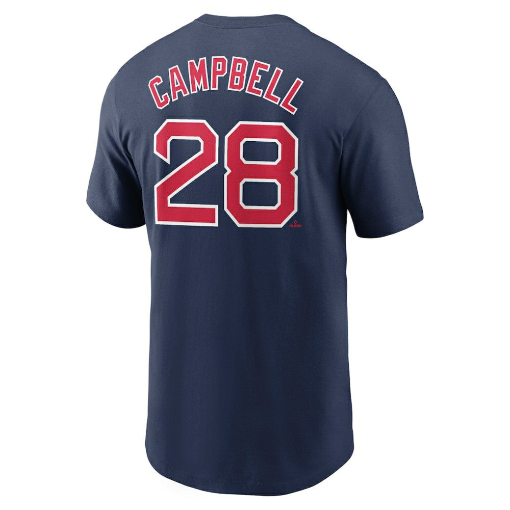 Kristian Campbell Boston Red Sox Fuse Name & Number T-Shirt - Navy | Nike