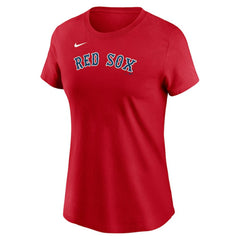 Kristian Campbell Boston Red Sox Women's Cooperstown Collection Fuse Name & Number T-Shirt - Red | Nike