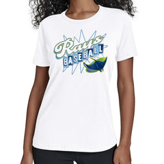 Tampa Bay Rays Starter Women's Drive-In T-Shirt - White