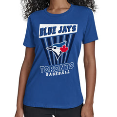Toronto Blue Jays Starter Women's Poster Print T-Shirt - Royal