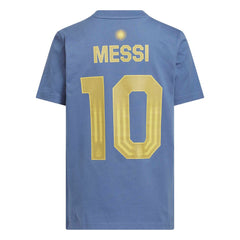 Lionel Messi Argentina National Team Youth Name & Number T-Shirt - Blue | Adidas cheap