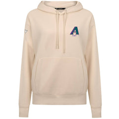 Arizona Diamondbacks Levelwear Women's Cooperstown Collection Adorn Core Logo Pullover Hoodie - Khaki