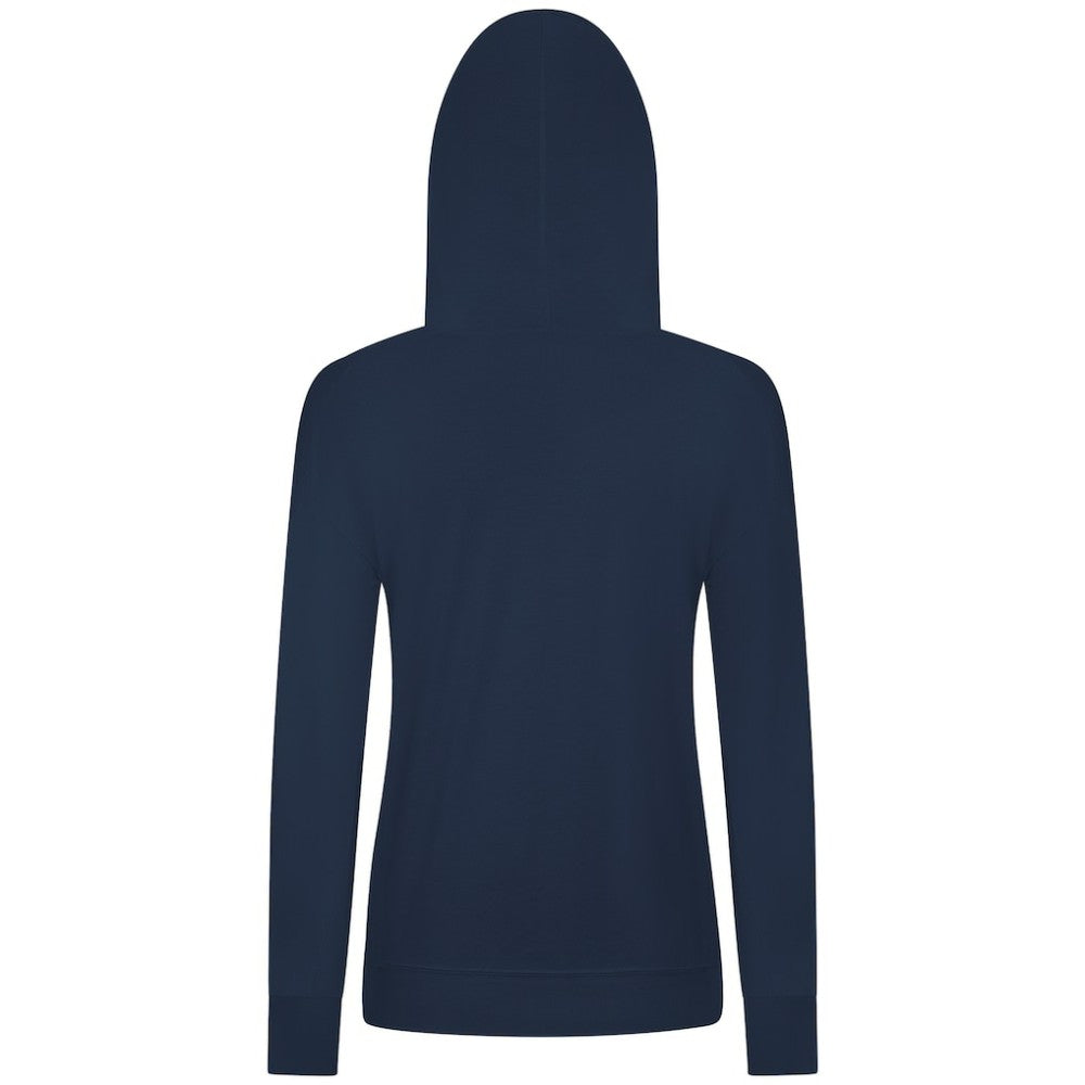Detroit Tigers Levelwear Women's Cooperstown Collection Relay Core Logo Pullover Hoodie - Navy