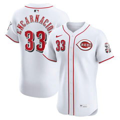 Christian Encarnacion-Strand Cincinnati Reds Home Elite Jersey - White | Nike