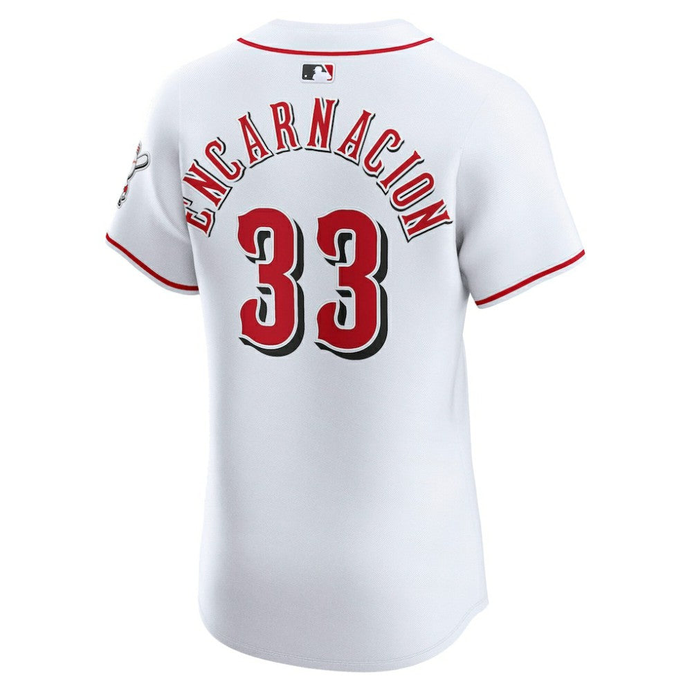 Christian Encarnacion-Strand Cincinnati Reds Home Elite Jersey - White | Nike