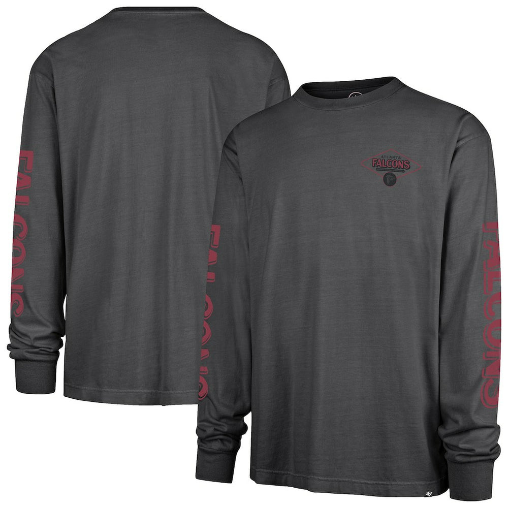 Atlanta Falcons '47 Cairn Ravine Foundation Long Sleeve T-Shirt - Black discount