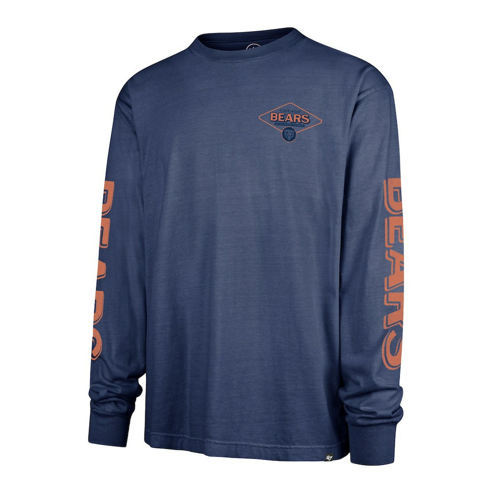 Chicago Bears '47 Cairn Ravine Foundation Long Sleeve T-Shirt - Navy for sale
