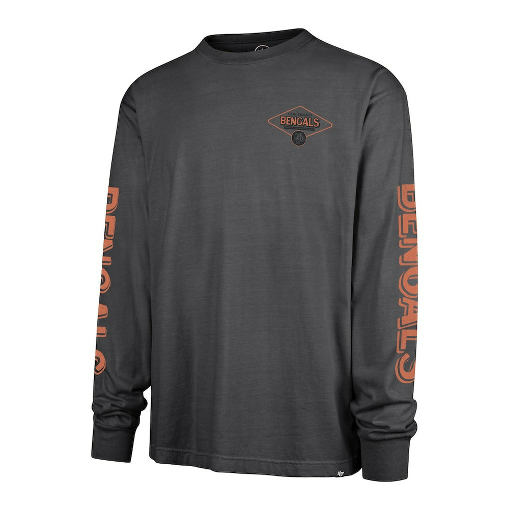 Cincinnati Bengals '47 Cairn Ravine Foundation Long Sleeve T-Shirt - Black sale
