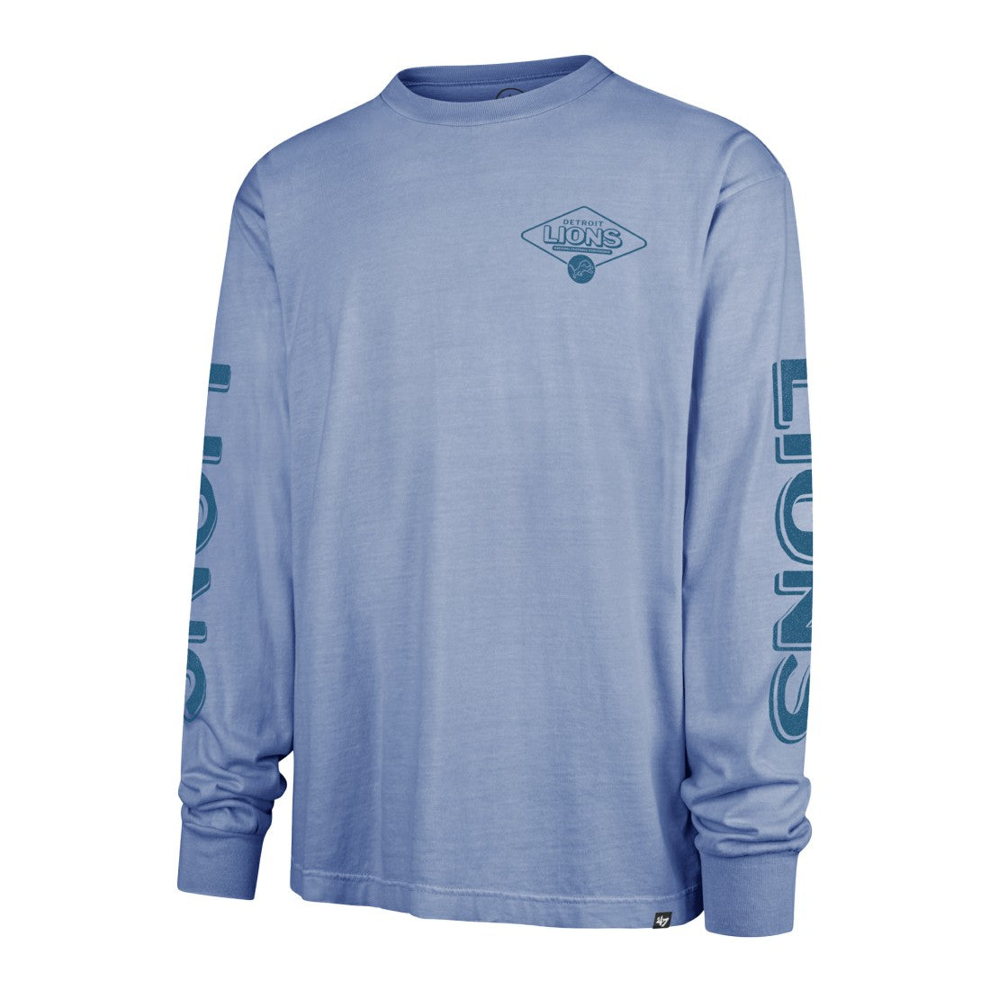 Detroit Lions '47 Cairn Ravine Foundation Long Sleeve T-Shirt - Blue sale