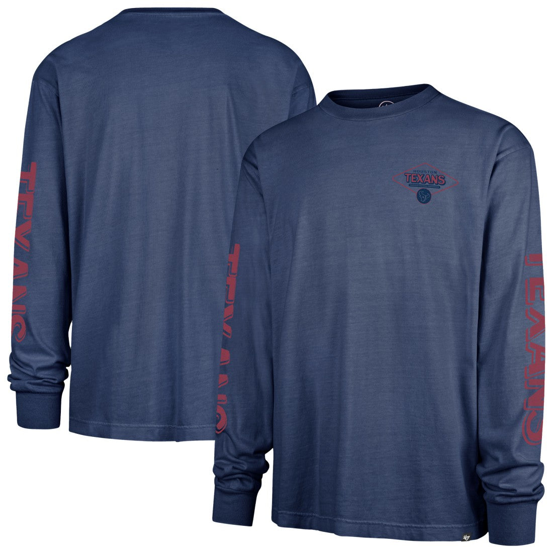 Houston Texans '47 Cairn Ravine Foundation Long Sleeve T-Shirt - Navy outlet