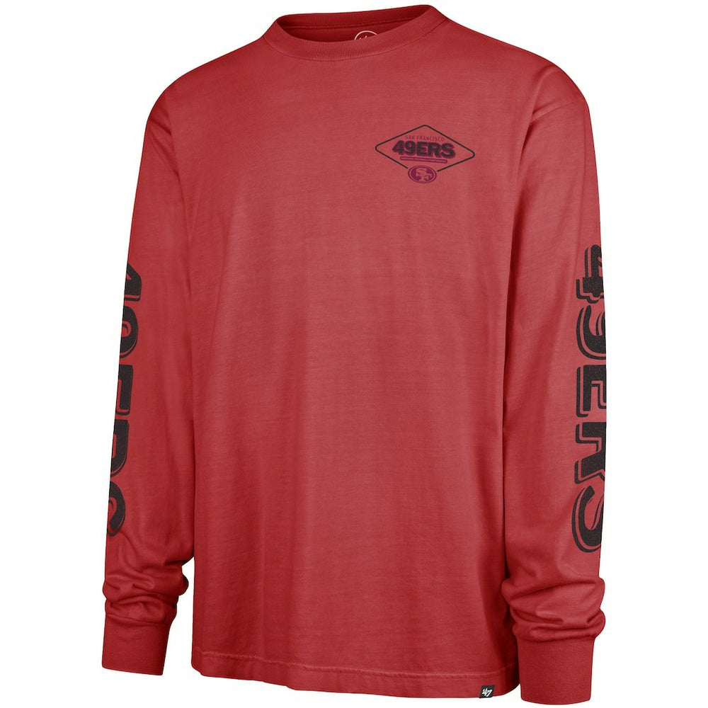 San Francisco 49ers '47 Cairn Ravine Foundation Long Sleeve T-Shirt - Scarlet outlet