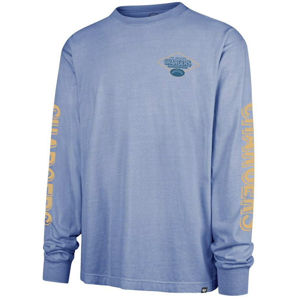 Los Angeles Chargers '47 Cairn Ravine Foundation Long Sleeve T-Shirt - Powder Blue sale