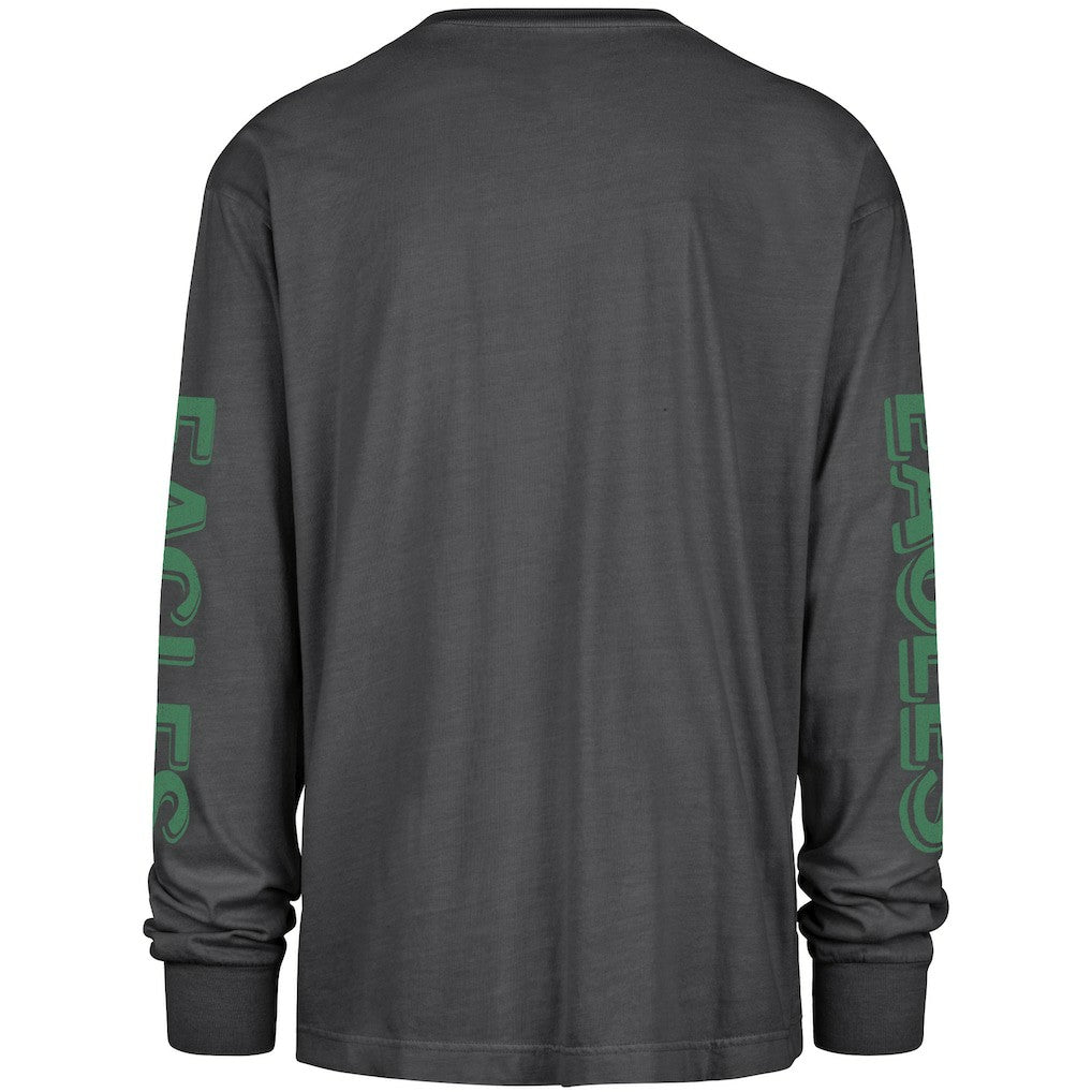 Philadelphia Eagles '47 Cairn Ravine Foundation Throwback Long Sleeve T-Shirt - Black sale