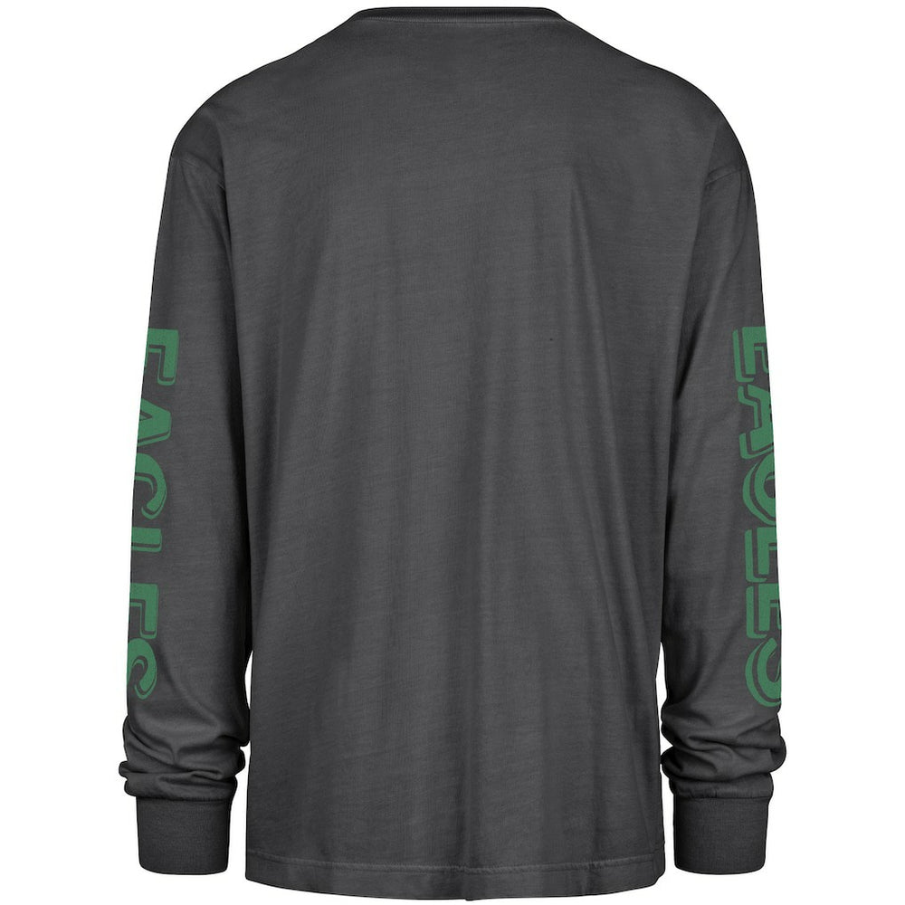 Philadelphia Eagles '47 Cairn Ravine Foundation Throwback Long Sleeve T-Shirt - Black sale