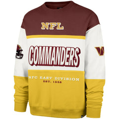 Washington Commanders '47 Breeze Maximalist Sweatshirt - Burgundy/Gold cheap