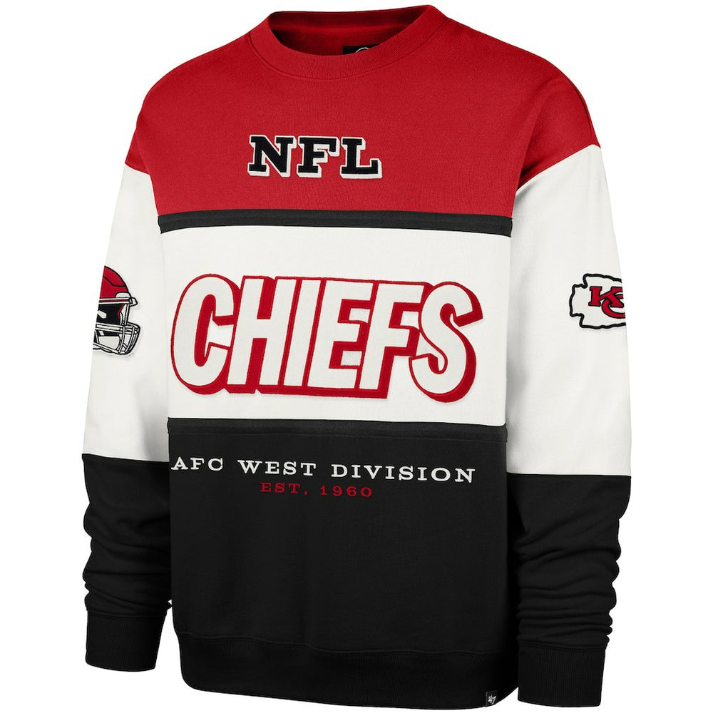 Kansas City Chiefs '47 Breeze Maximalist Sweatshirt - Red/Black outlet