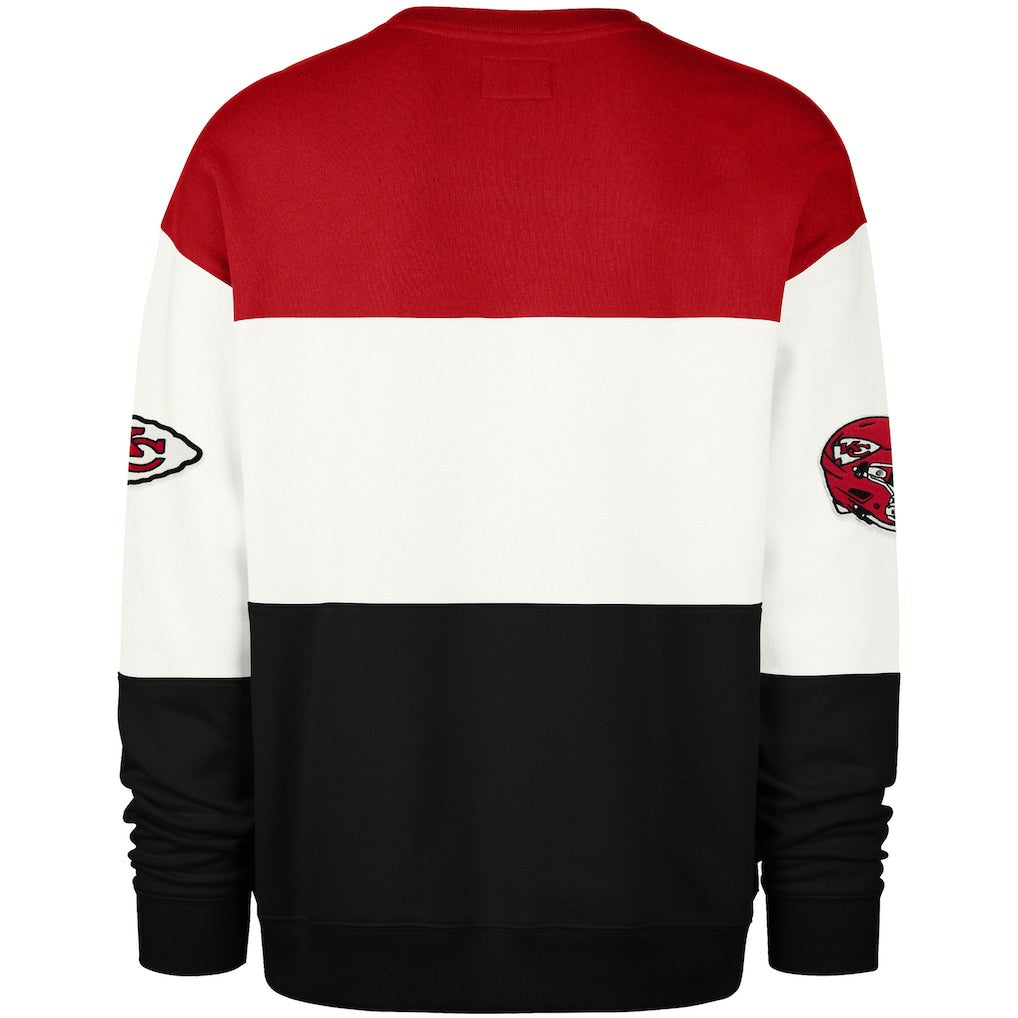 Kansas City Chiefs '47 Breeze Maximalist Sweatshirt - Red/Black outlet
