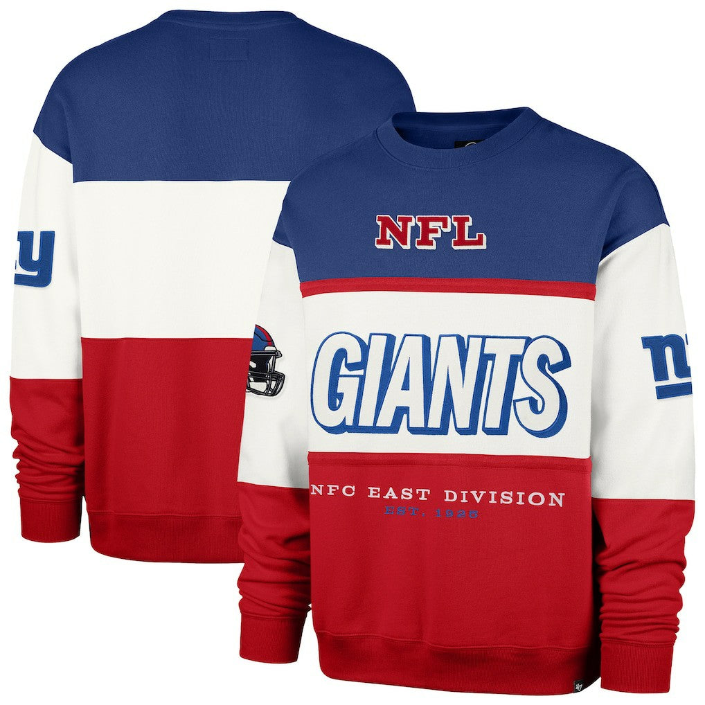 New York Giants '47 Breeze Maximalist Sweatshirt - Royal/Red cheap