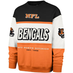 Cincinnati Bengals '47 Breeze Maximalist Sweatshirt - Black/Orange sale