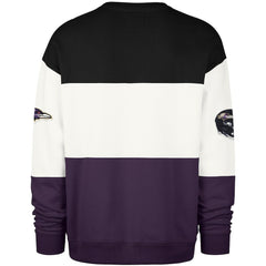 Baltimore Ravens '47 Breeze Maximalist Sweatshirt - Black/Purple cheap