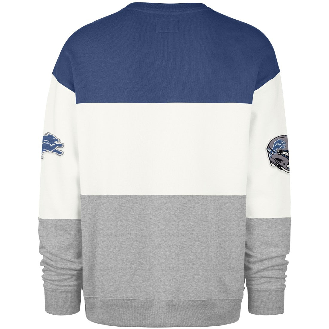 Detroit Lions '47 Breeze Maximalist Sweatshirt - Blue/Gray outlet