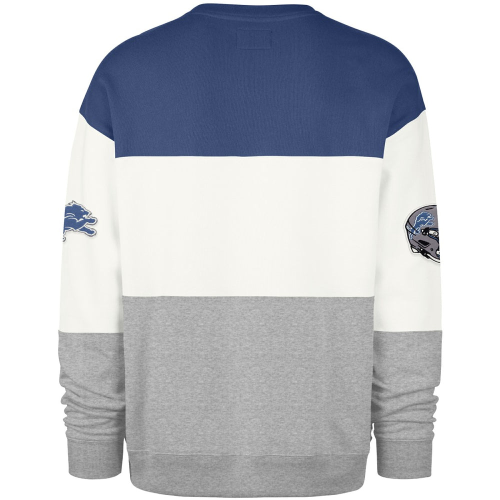 Detroit Lions '47 Breeze Maximalist Sweatshirt - Blue/Gray outlet