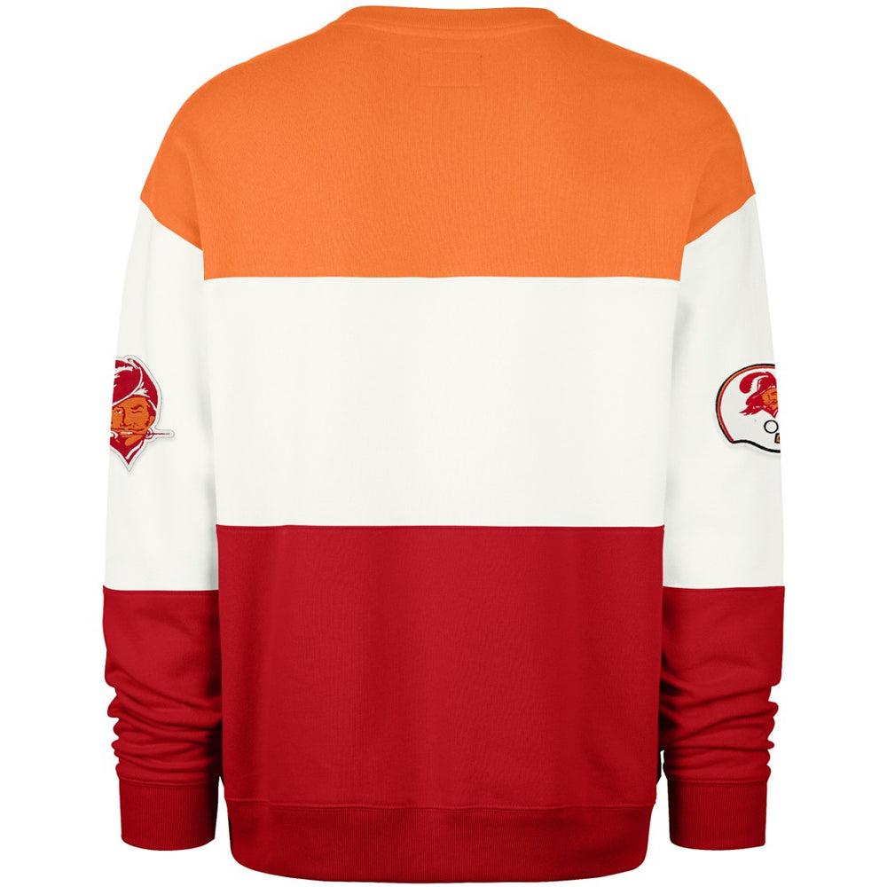 Tampa Bay Buccaneers '47 Throwback Breeze Maximalist Sweatshirt - Orange/Red cheap