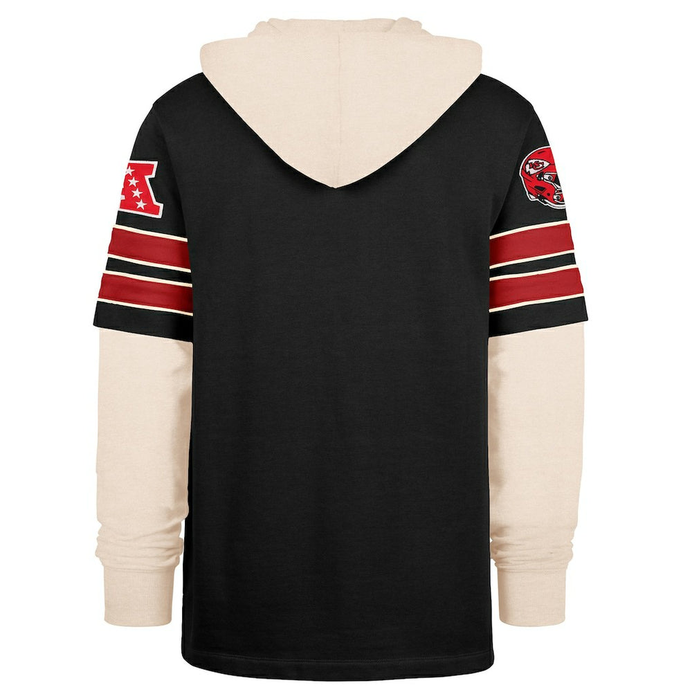 Kansas City Chiefs '47 Split Zone Cornerback Duo Hoodie - Black cheap