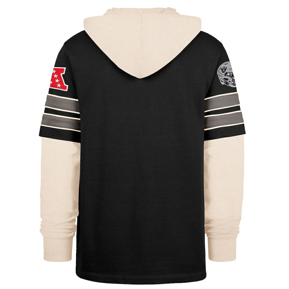 Las Vegas Raiders '47 Split Zone Cornerback Duo Hoodie - Black for sale