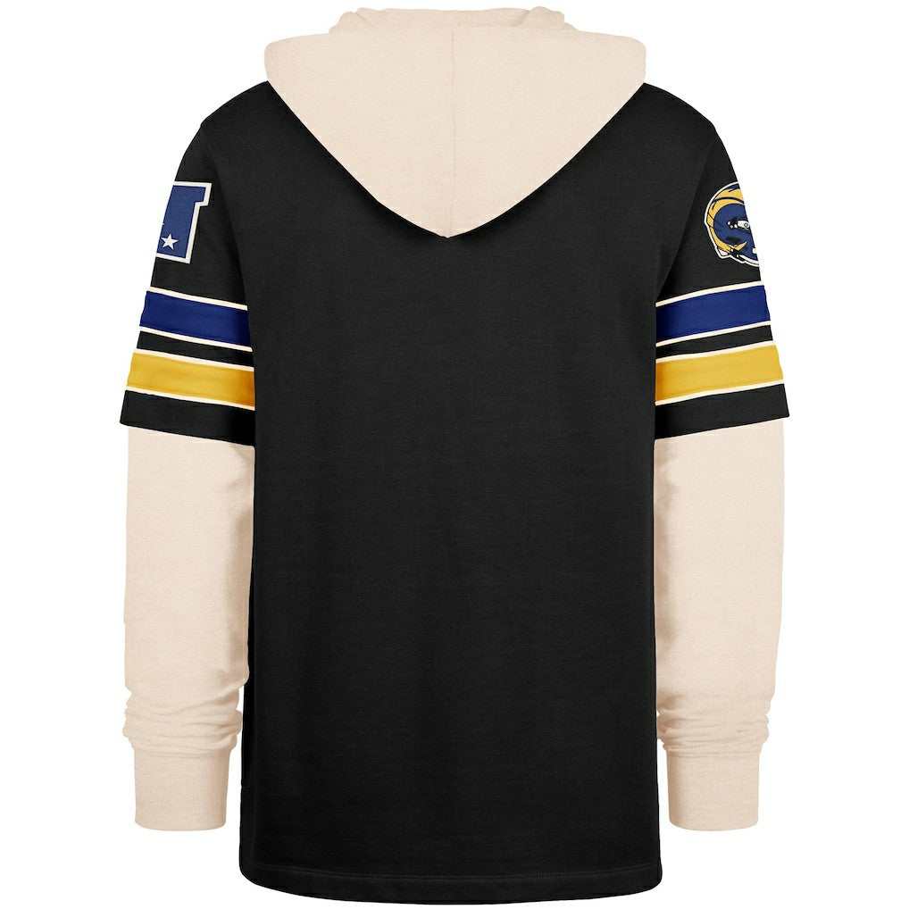 Los Angeles Rams '47 Split Zone Cornerback Duo Hoodie - Black online