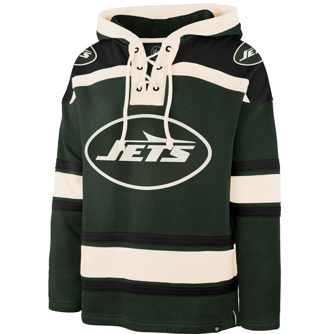 New York Jets '47 Men's Superior Lacer Hoodie - Dark Green online