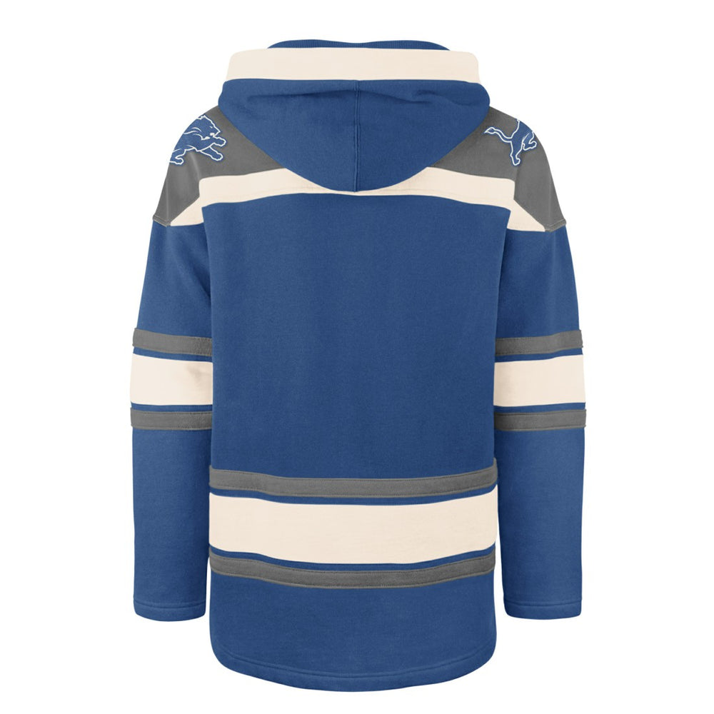 Detroit Lions '47 Men's Superior Lacer Hoodie - Blue outlet