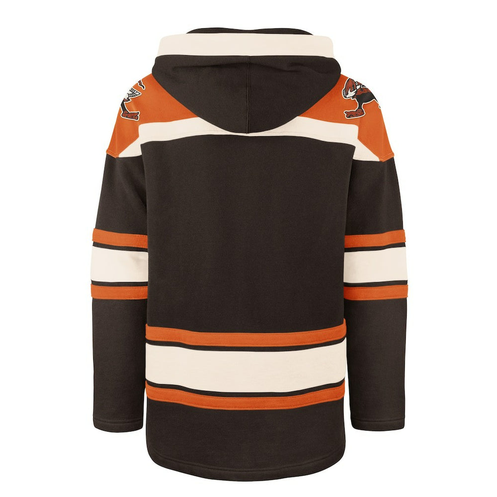 Cleveland Browns '47 Throwback Superior Lacer Hoodie - Brown outlet