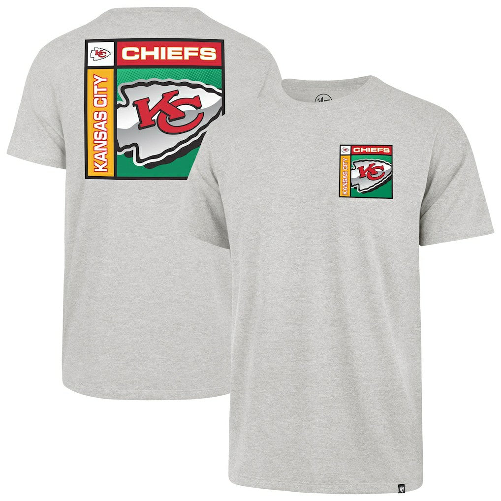 Kansas City Chiefs '47 Chrome Plate Franklin T-Shirt - Gray outlet