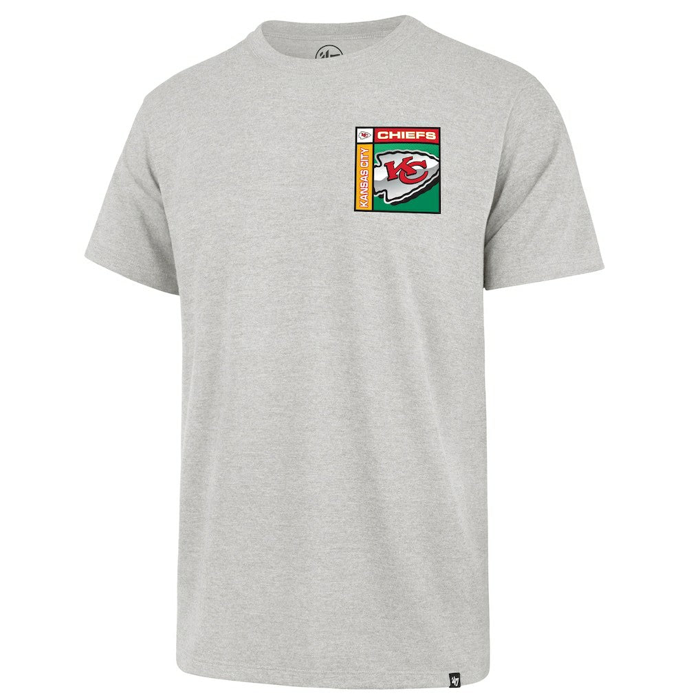 Kansas City Chiefs '47 Chrome Plate Franklin T-Shirt - Gray outlet