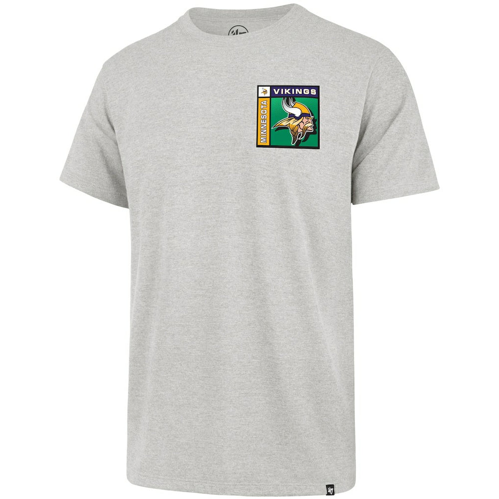 Minnesota Vikings '47 Chrome Plate Franklin T-Shirt - Gray outlet