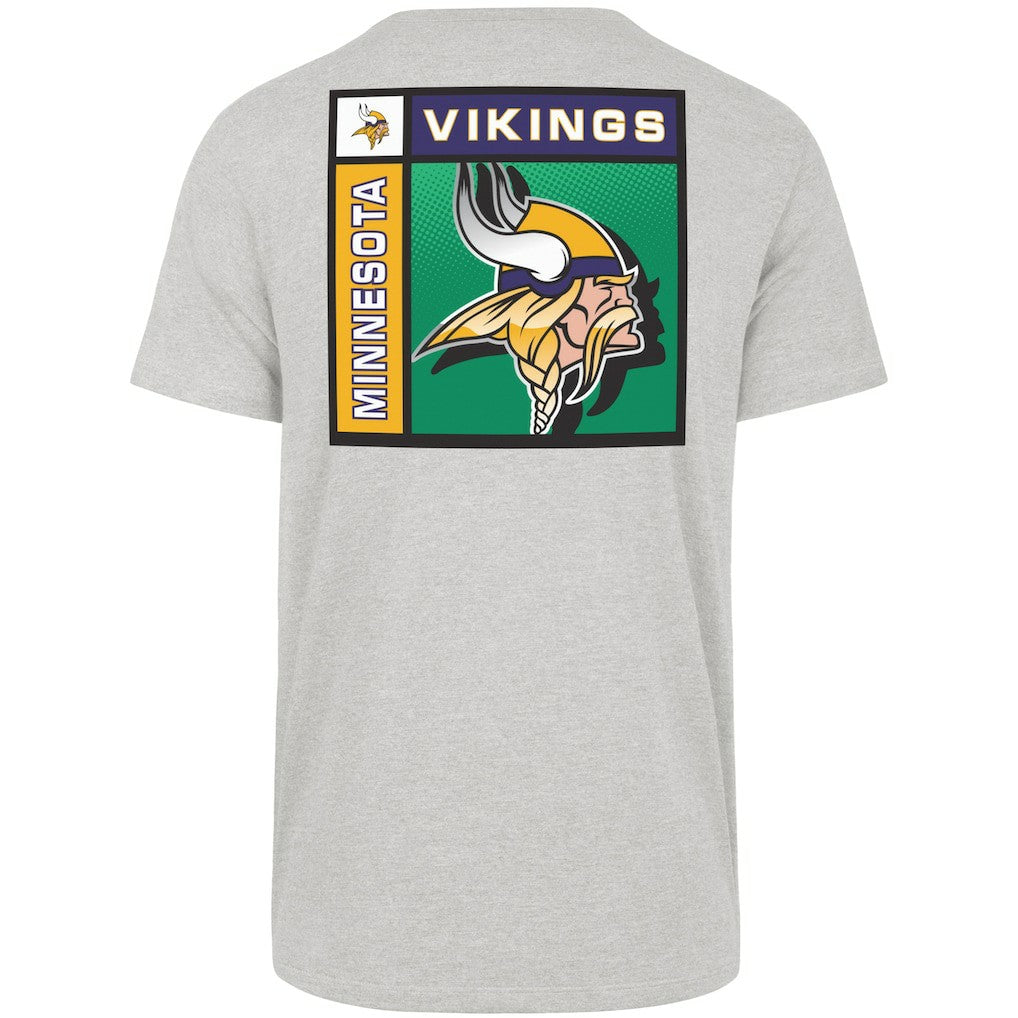 Minnesota Vikings '47 Chrome Plate Franklin T-Shirt - Gray outlet