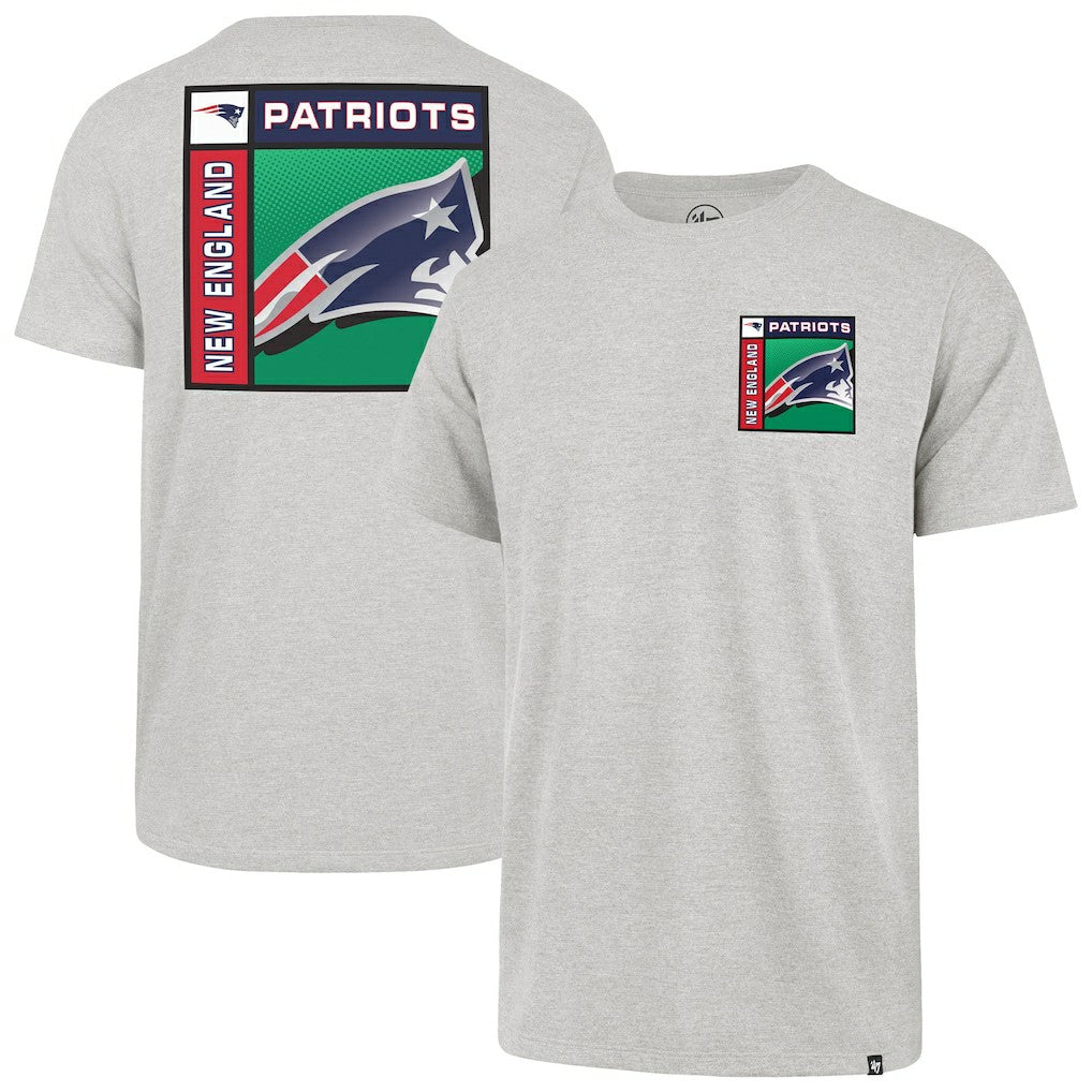 New England Patriots '47 Chrome Plate Franklin T-Shirt - Gray online
