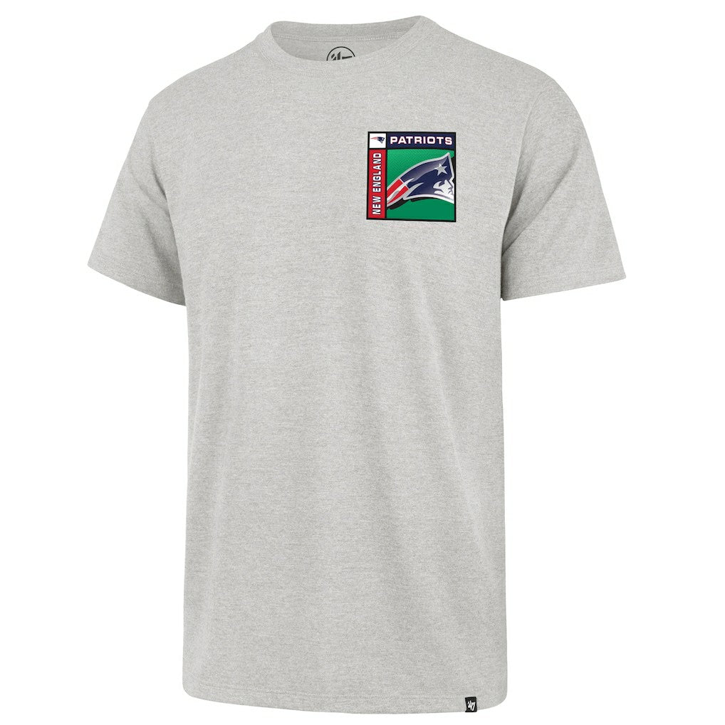 New England Patriots '47 Chrome Plate Franklin T-Shirt - Gray online