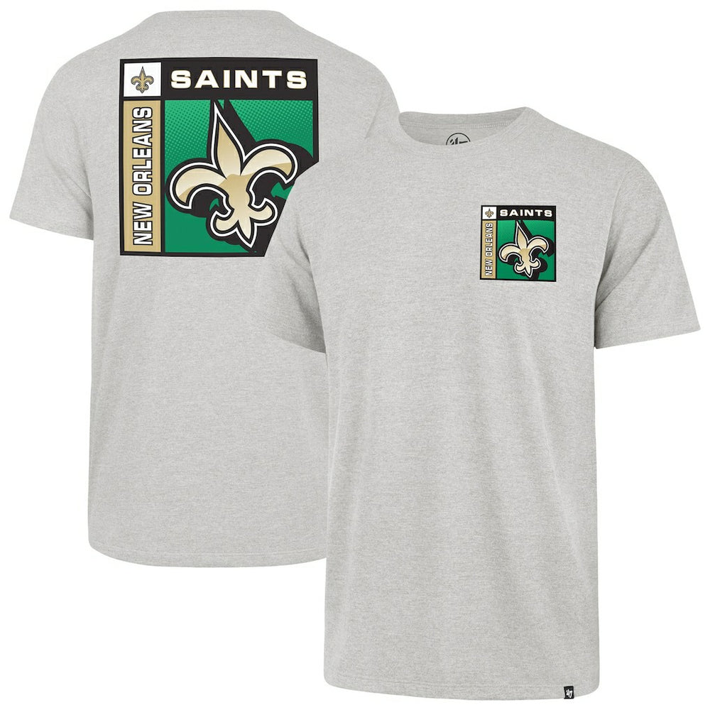 New Orleans Saints '47 Chrome Plate Franklin T-Shirt - Gray on sale