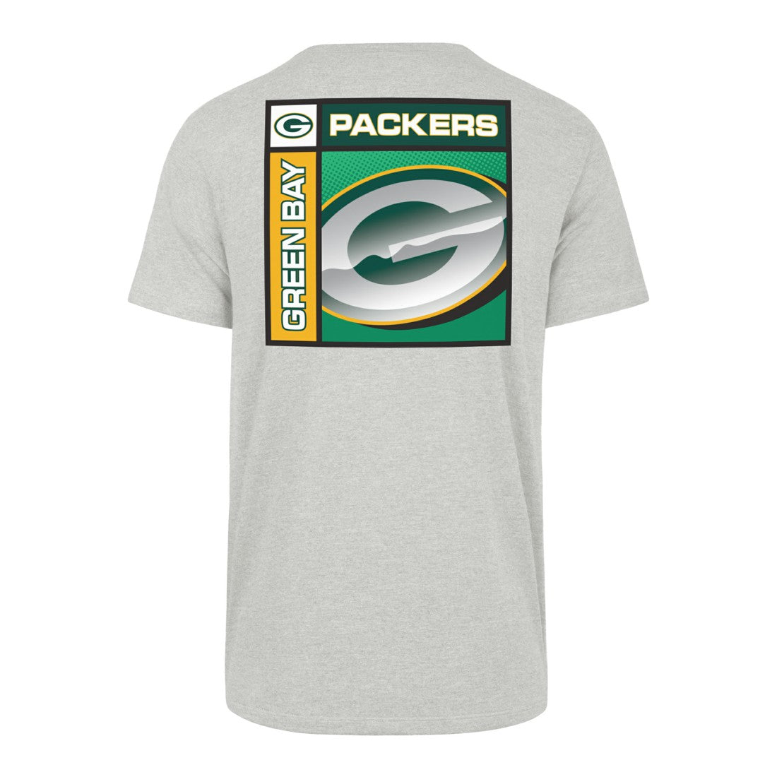 Green Bay Packers '47 Chrome Plate Franklin T-Shirt - Gray for sale