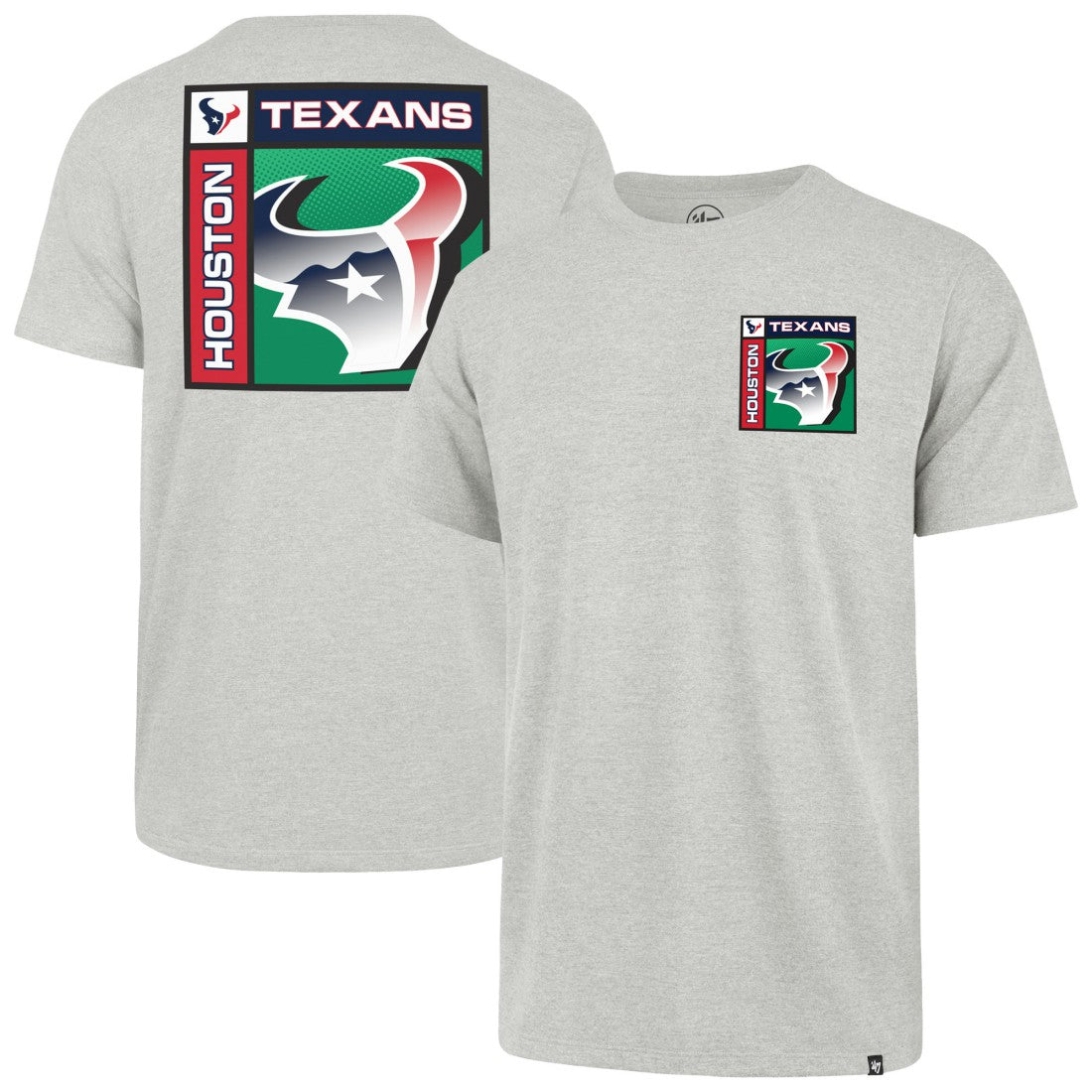 Houston Texans '47 Chrome Plate Franklin T-Shirt - Gray discount