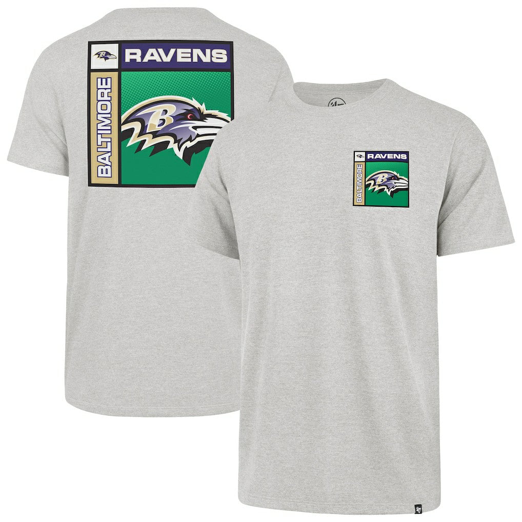Baltimore Ravens '47 Chrome Plate Franklin T-Shirt - Gray on sale