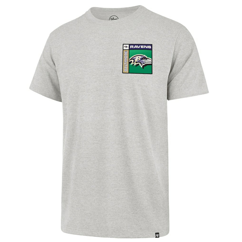 Baltimore Ravens '47 Chrome Plate Franklin T-Shirt - Gray on sale