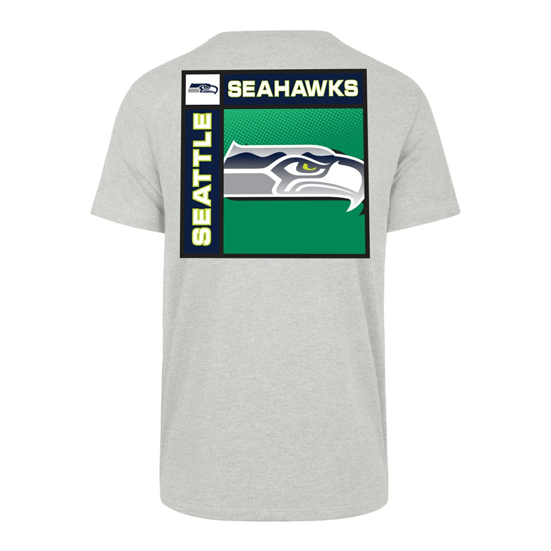 Seattle Seahawks '47 Chrome Plate Franklin T-Shirt - Gray discount