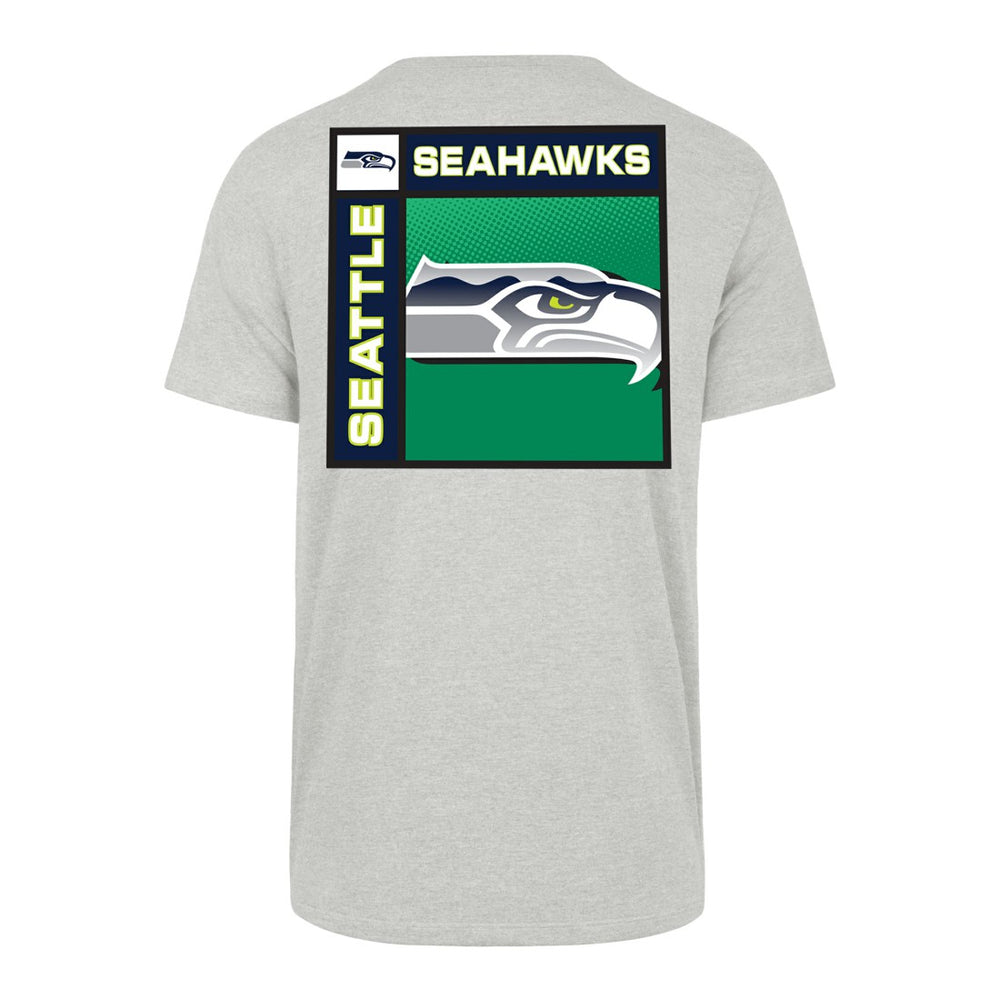 Seattle Seahawks '47 Chrome Plate Franklin T-Shirt - Gray discount