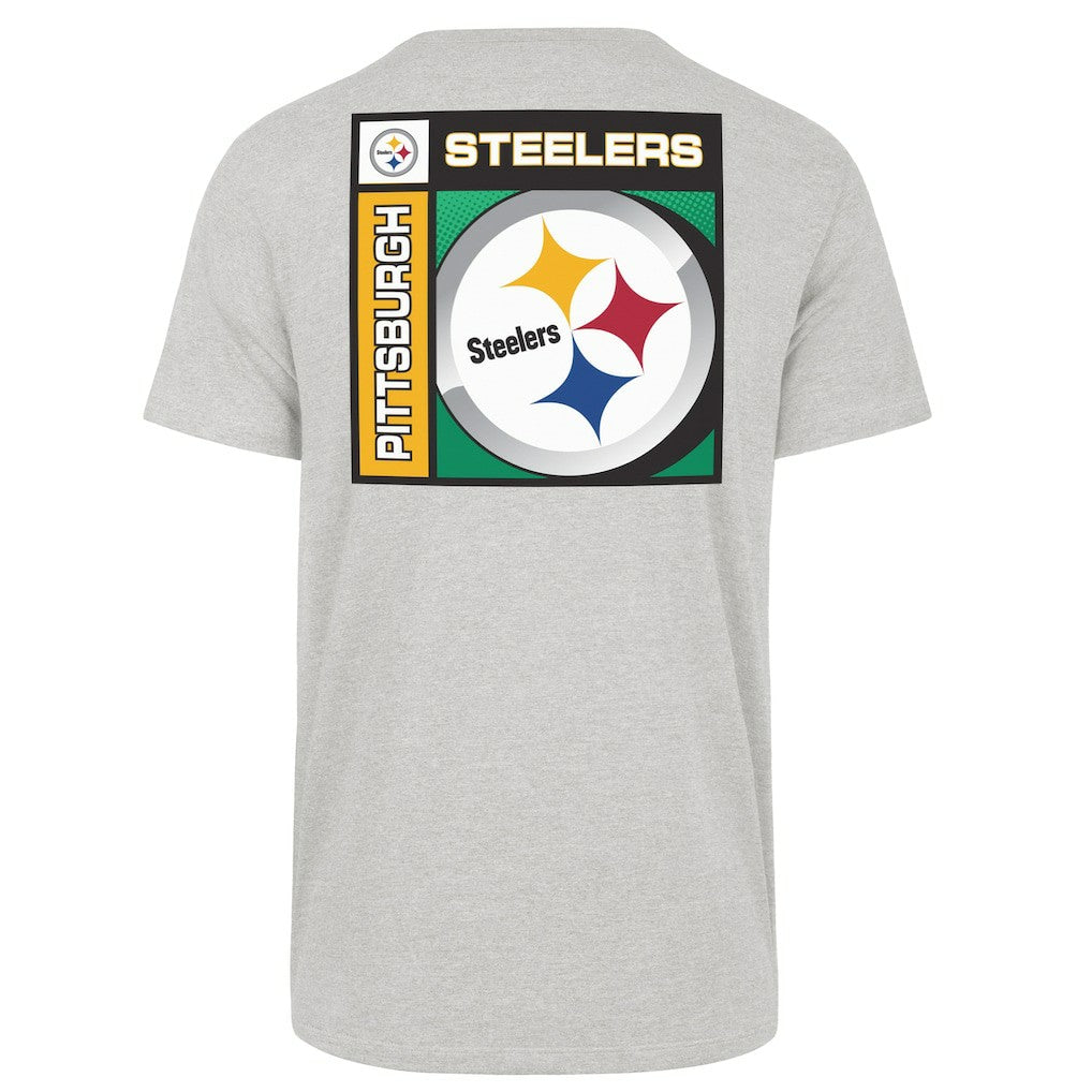 Pittsburgh Steelers '47 Chrome Plate Franklin T-Shirt - Gray cheap