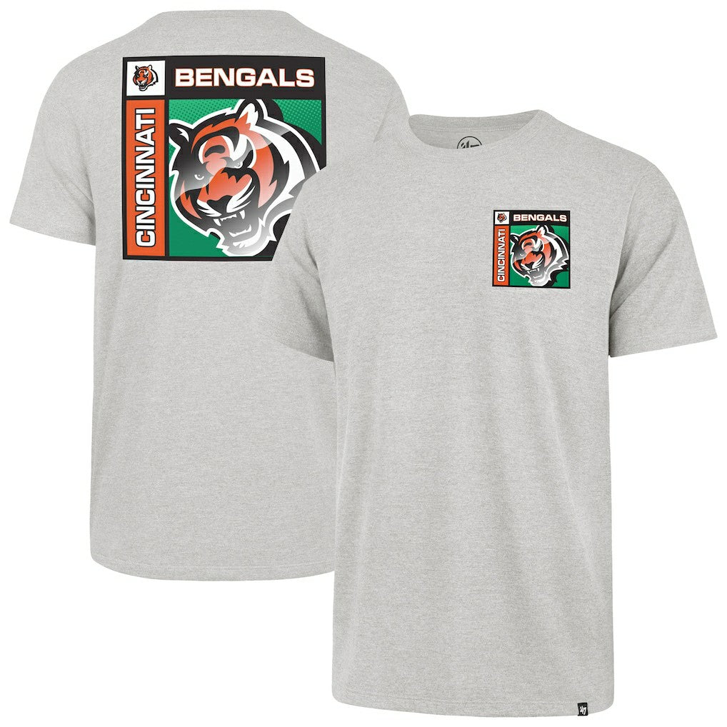 Cincinnati Bengals '47 Chrome Plate Franklin T-Shirt - Gray for sale