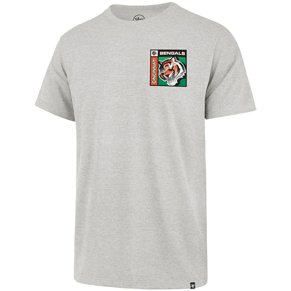 Cincinnati Bengals '47 Chrome Plate Franklin T-Shirt - Gray for sale