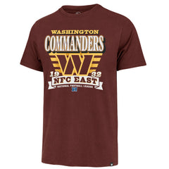 Washington Commanders '47 Stripe Splash Franklin T-Shirt - Burgundy cheap